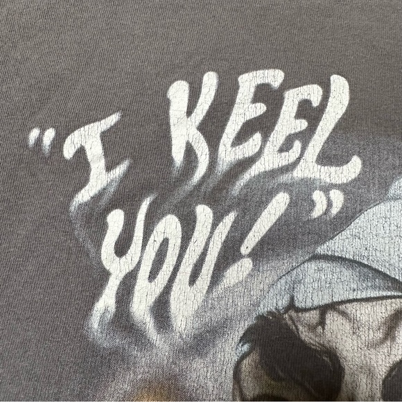 Jeff Dunham I Keel You Skeleton Graphic {Gildan} T-Shirt Grey Unisex M - Picture 4 of 10
